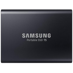 Disque dur externe Samsung SSD portable T5 1 To USB 3.1 SSD externe (MU-PA1T0B/AM)