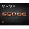 Boitier d'alimentation électrique (PSU) EVGA 650 BQ 650w Bronze 80Plus