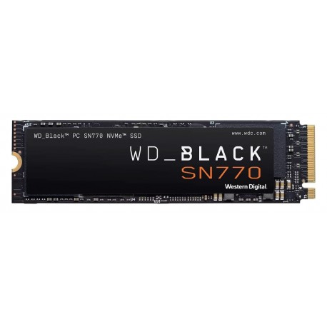Disque dur électronique NVMe M.2 (SSD) WD Black SN770 Gen4 1To