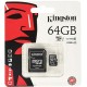 Kingston 64GB carte micro SD
