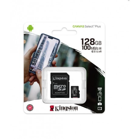 Kingston Canvas 128GB carte micro SD